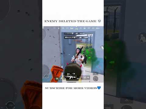ENEMY DELETED THE GAME 💀#bgmi #shorts #suz4lplayz