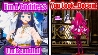 IRyS Immediately Triggers Kronii With Her Reaction To Her Goddess Outfit