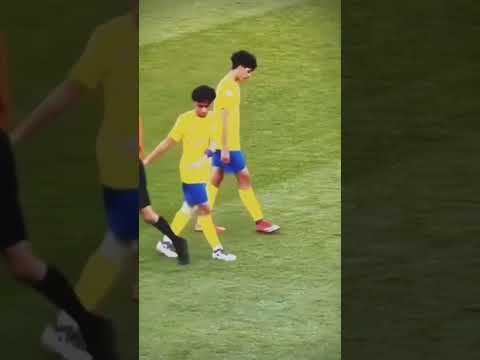 Ronaldo jr #ronaldojr #respect #football #soccer #alnassr #shorts