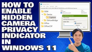 How To Enable Hidden Camera Privacy Indicator in Window 11