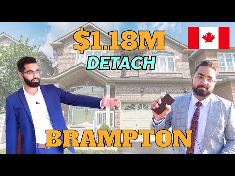4 Bed Detach House For Sale in Brampton