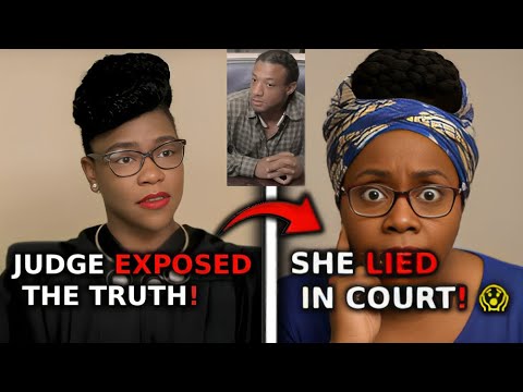 She LIED in Court… Judge EXPOSED Her!
