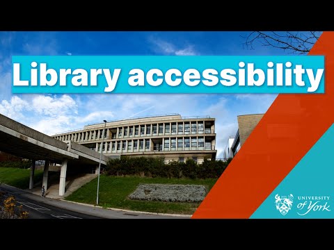Accessibility in the library 