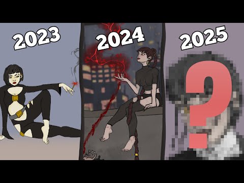 Character Redraw! After Almost 3 Years of Learning Art in My 30`s.