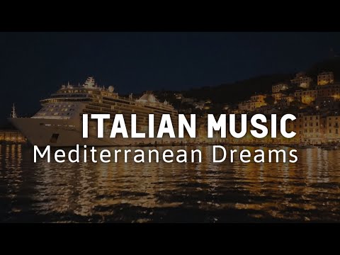 🎶 Italian Vibes & Mediterranean Music 🎶 | Coastal Serenity & Lakeside Views of Italy in 4k