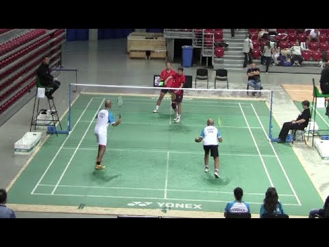 Badminton EURO Seniors Champs Sofia - 2012, Bulgaria, Makarenkov Popov vs. Italians
