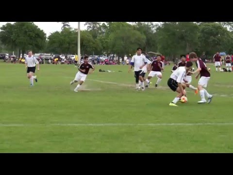 April 9, 2016 - AAA takes shot on goal and Ernest follows up for goal (AAA scores 3 for win 7-1)