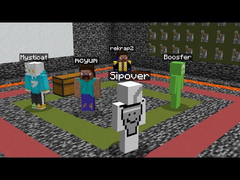 Youtubers VS Minecraft's Hardest Escape Room