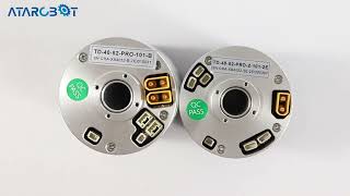 Comparison of interfaces of TD series robot joint actuators #robotcontrol #cobots #robot