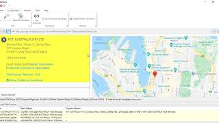 How to capture company address and website from cisco cloudapps website