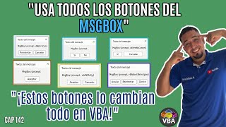 MsgBox in Excel VBA: How to Use Each Message Type in Your Forms Chapter 142 #sepamosexcelvba #vba