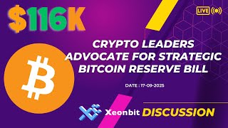 Crypto Leaders Advocate for Strategic Bitcoin Reserve Bill [Xeonbit]