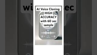 Latest AI model clones voice with High  Accuracy with 60 sec sample  , free and open source