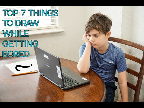 TOP 7 THINGS TO DRAW WHILE GETTING BORED