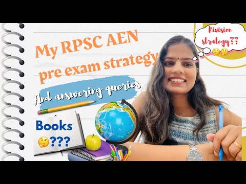 My RPSC Pre exam strategy|RPSC AEN| #rpsc #rpscaen #govtjobs #studentlife #job #ras #gazettedofficer