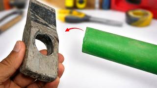 Don't Throw Away Your PVC Pipe! I'll Show You How to Make a PVC Hammer Handle