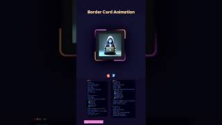 border animation #css #coding #html #javascript #python #ytshorts #shorts #viralvideo #webdesign