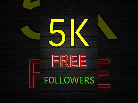 5K FREE FOLLOWERS ON INSTAGRAM || Instagram Per Followers Kaise Badhae App