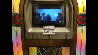 AMI Rowe Texas Roadhouse Wurlitzer 1015 style jukebox with Bluetooth Internet tablet