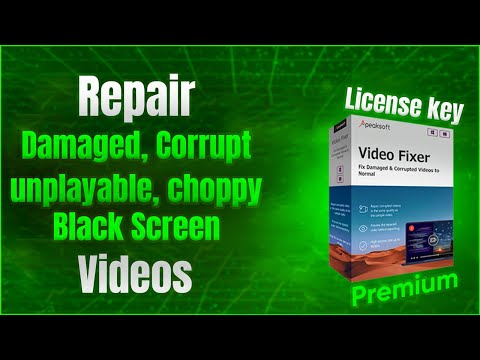How to Repair Corrupt Video File 🔧 | Premium License Key 🎁 | Fix Damaged Videos in Minutes!