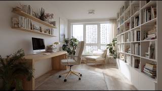Japandi Home Office Tour 2025: Budget-Friendly Makeover & Workspace Hacks