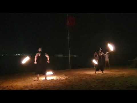 Fire show at Bin Majid Beach Resort in RAK (1)