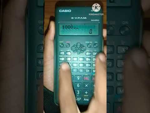 how to devide any number in scientific calculator fx-82ms|| #shorts #viral