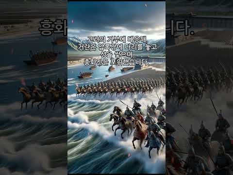 (Learning Korean and History by Shorts) Goryeo War III, 100,000 troops of So bae-ap