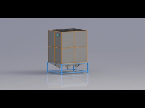 REACTION TANK 3D MODEL #SOLIDWORKS  #ETP #STP #VIKASPUMPS #SURYACHAIN DOWNLOD LINK IN DESCRIPTION