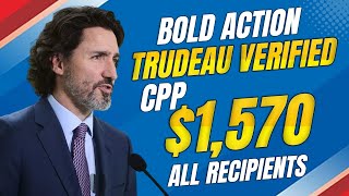Trudeau's $1570 CPP VS What You'll REALLY Get in 2024! Canada News