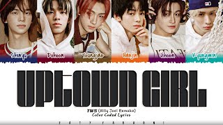 TWS (투어스) - 'Uptown Girl' [Billy Joel Remake] Lyrics [Color Coded_Eng]