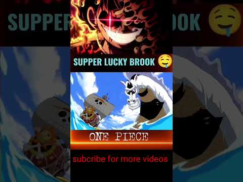 LUCKY BROOK #onepiece #naruto #luffy #anime