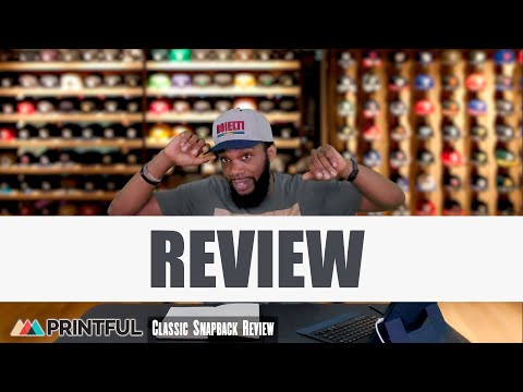Printful Classic Snapback Review | Yupoong 6089M