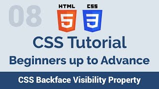 08 CSS Backface Visibility Property - beginners up to advance css tutorial