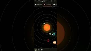 Project-Solar system representation. With HTML & CSS. Inspired by yt Project-1