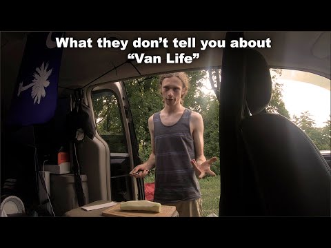 Some of the Downsides to Living in a Van (And Hiking Old Rag)