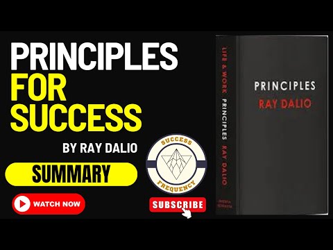 Principles By Ray Dalio | Book Summary (Must Watch)