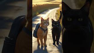 loss backpage 🤔 #animal #cat #aianimal #funny #ai #animation #cartoon #aianimalstories #cute