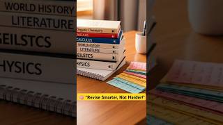 “Smart students don’t study harder — they revise smarter! 🔥✨ #StudyMotivation”