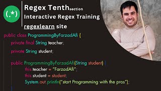 Interactive Regex Training | یادگیری ریجکس به صورت تعاملی