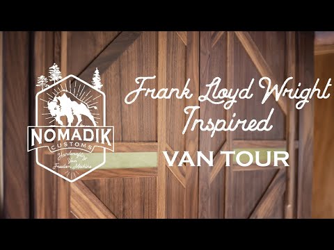 Frank Lloyd Wright Inspired Van Conversion | Mercedes Sprinter 170