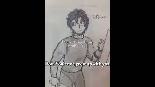 Pov: Your oc grows up with you #oc #ocart #ocsketch #sketchbook #sketch #ocedit