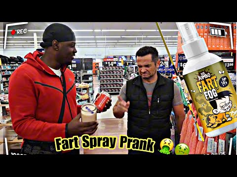 FART SPRAY PRANK in CANDLES at WALMART