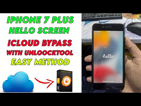 Iphone & plus Icloud Bypass / Iphone 7 Plus Bypass Unlocktool / Iphone Bypass kaisay karain