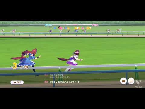 4コーナーで力尽きたふりをするグラスワンダー【ウマ娘】