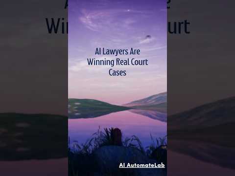AI Lawyers Are Beating Humans in Court 👨‍⚖️🤖 (It’s Already Happening)