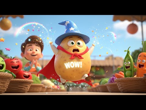 Magic Potato | Cute Kids Rhyme That Makes Kids Happy