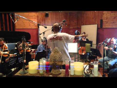 Eddie Levert string tracking session @ the Tone Factory recording studios