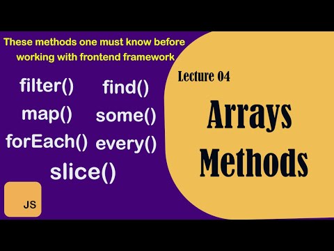 JavaScript Arrays methods. Useful JavaScript Methods You Should Know #arrays_methods