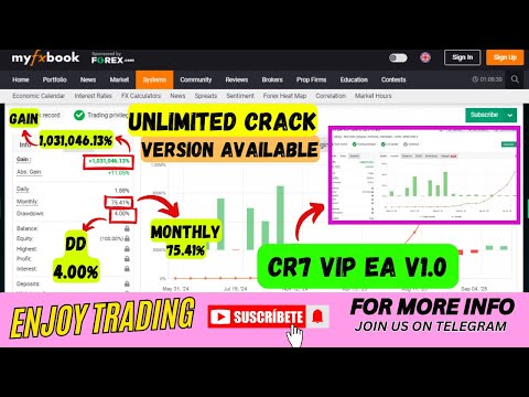CR7 VIP EA V1.0 | Category : MT4 EA (Build +1441) | No DLL